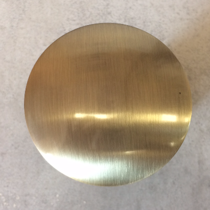 Tapón Click-Clack Para Lavabo De Baño Aquabad - Bronce Antiguo, Con Desbordamiento, Rosca 1¼"
