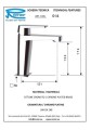 Remer Rubinetterie D11CR Dream bateria umywalkowa stojąca bez korka