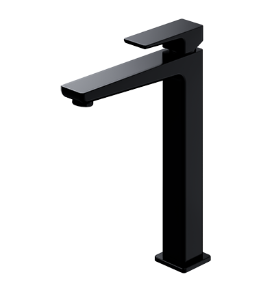 Omnires Parma PM7412BL bateria umywalkowa, sztorcowa, wysoka czarny