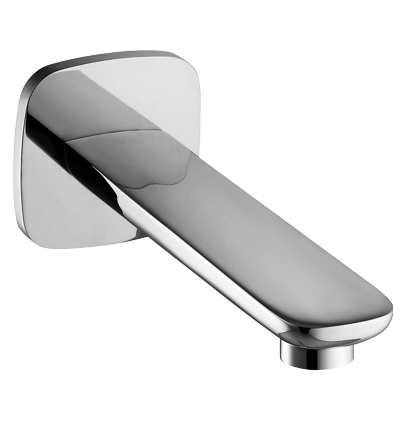 HUDSON wylewka naścienna, mosiężna Z23CR chrom