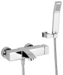 Paffoni Level Cubo bateria wannowa ścienna LEC023CR