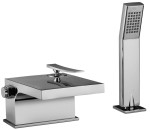 ELYS Bateria wannowa 2 otworowa  chrom  ELY040CR