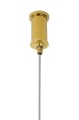 Lampa wisząca RING 100 złota - LED, stal King Home JD8169-100