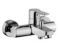 Paffoni RED bateria wannowa ścienna z zestawem natryskowym RED023CR 