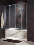 Radaway Vesta zabudowa nawannowa- drzwi przesuwne 1400mm szkło przejrzyste