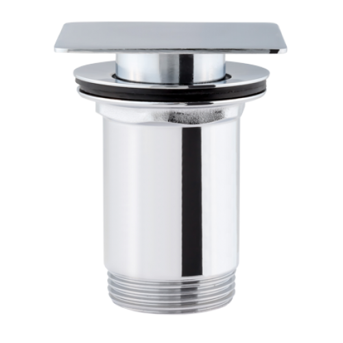 OMNIRES Q706CR korek klik-klak do syfonu umywalkowego kwadratowy chrom