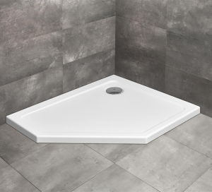 Radaway DOROS PT E 100x80 prawy brodzik pięciokątny SDRPT1080-01R