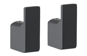 Gedy PI27 Pirenei wieszak punktowy( 2 szt.) czarny mat