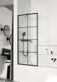 Radaway Modo New Black PNJ Factory 500x1500mm parawan nawannowy jednoczęściowy, szkło przejrzyste. Dostawa gratis!