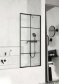 Radaway Modo New Black PNJ Factory 500x1500mm parawan nawannowy jednoczęściowy, szkło przejrzyste. Dostawa gratis!