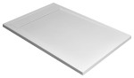 Radaway TEOS F 90×80 biały brodzik prostokątny z konglomeratu marmurowego HTF9080-04