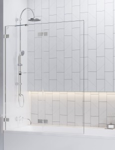 Radaway 10008100-01-01L Euphoria PND 1000x1500mm parawan nawannowy lewy, szkło przejrzyste. Dostawa gratis! 