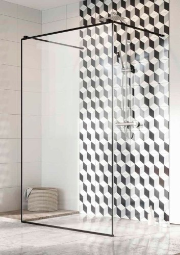 Radaway Modo New Black I Frame kabina Walk-in