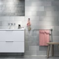 Tiger Dock podwójny wieszak na ręczniki szczotkowana stal nierdzewna 1323630946