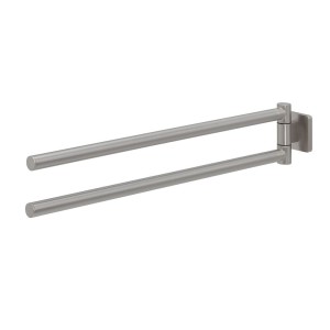 Tiger Dock dwuramienny wieszak na ręczniki szczotkowana stal nierdzewna 1323730946