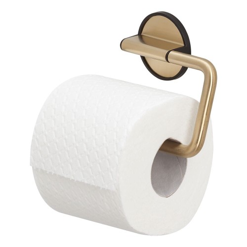 Tiger Tune 1326535646 Uchwyt na papier toaletowy ze szczotkowanego mosiądzu/ Czarny