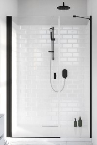 Radaway Nes Black DWS 140 lewe 10028140-54-01L