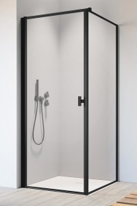 Radaway Nes Black KDJ I Frame kabina kwadratowa/prostokątna drzwi 100 lewe 10022100-54-56L do kompletowania ze ścianką. Dostawa gratis!