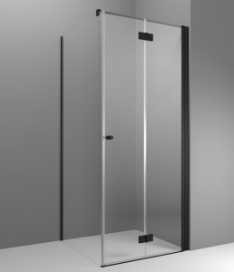 Radaway Nes Black KDJ B kabina kwadratowa/prostokątna drzwi 100 prawe 10025100-54-01R do kompletowania ze ścianką boczną