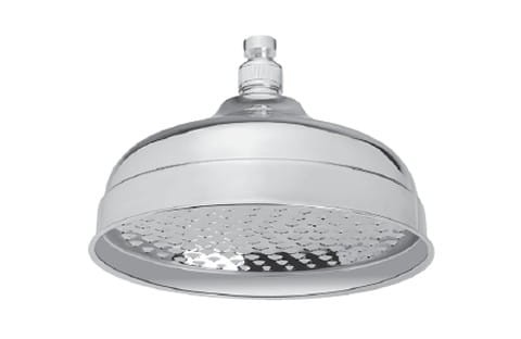 M&Z ACS6030 deszczownica Fi 300mm mosiężna zgrzewana retro chrom