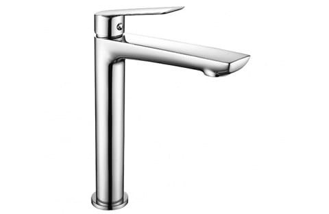 DEMM Rubinetterie Sleek bateria umywalkowa wysoka bez korka chrom 9914