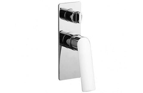 DEMM Rubinetterie Sleek bateria natryskowo-wannowa podtynkowa z przełącznikiem chrom 9950