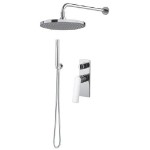 DEMM Rubinetterie Sleek zestaw natryskowy podtynkowy chrom 99ZES25