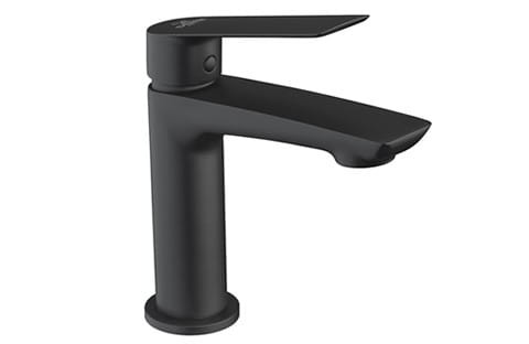 DEMM Rubinetterie Sleek bateria umywalkowa bez korka czarny mat 9910/CZAR