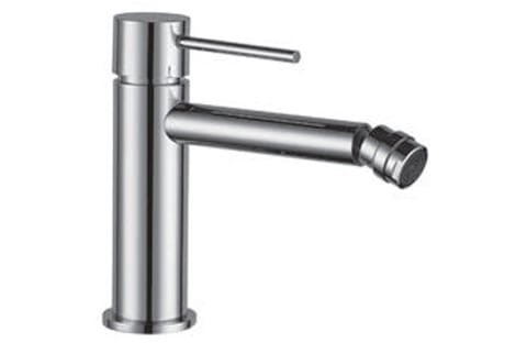 DEMM Rubinetterie Spike bateria bidetowa z korkiem klik-klak chrom 6820
