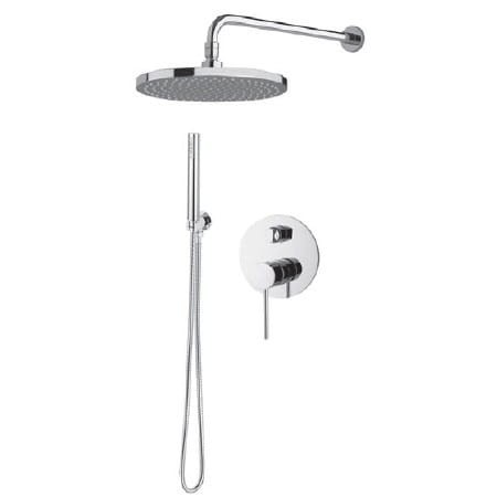 DEMM Rubinetterie Spike zestaw natryskowy podtynkowy chrom 68ZES25