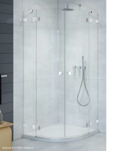 Radaway Essenza Pro PDD część lewa 90cm 10095090-01-01L do kompletowania z częścią prawą