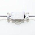 Tiger LED Ancis kinkiet IP44 czarny 40cm 4000K