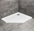 Radaway DOROS PT E 100x90 prawy brodzik pięciokątny SDRPT1090-01R