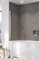 Radaway NES 8 PNJ I 90cm parawan nawannowy jednoczęściowy uchylny LEWY 10061090-01-01L.