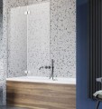 Radaway Essenza Pro PND II parawan nawannowy dwuczęściowy lewy