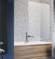 Radaway Essenza Pro PND II  parawan nawannowy dwuczęściowy prawy