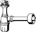 yfon umywalkowy butelkowy PCV 5/4 VIEGA 5726 103927 / 703110