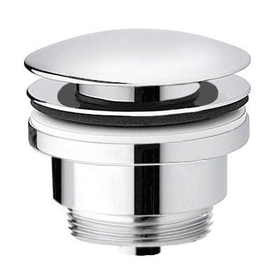 Vedo 281CR Korek do umywalki mosiądz click-clack okrągły chrom