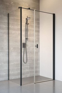  Radaway Nes 8 Black KDS I kabina kwadratowa/p-rostokątna front 140 - część 10073140-54-01R prawa do kompletowania ze ścianką i ściankami bocznymi