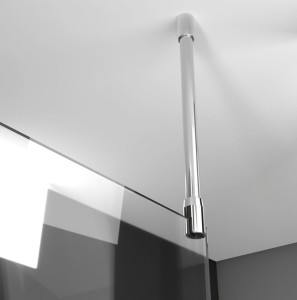 Sanplast 661A003638 stabilizator sufitowy pionowy L-110 mm chrom/srebrny błyszczący