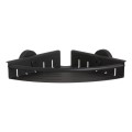 Tiger Boston Black 304830746 Półka narożna stalowa czarna
