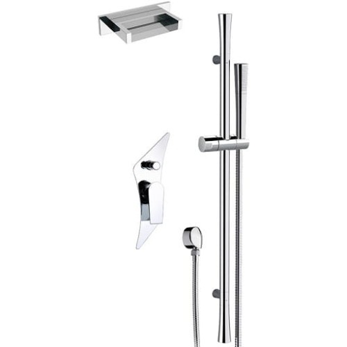 Daniel Rubinetterie Diva DV614ZC zestaw wannowy