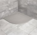Radaway HKA100100-74 KYNTOS A 100x100 cemento-cemento brodzik półokrągły z konglomeratu marmurowego