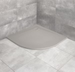 Radaway HKA100100-74 KYNTOS A 100x100 cemento brodzik półokrągły z konglomeratu marmurowego