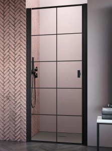 Radaway Nes 8 Black DWJ I Factory 100 drzwi lewe 10076100-54-55L