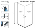 Radaway Nes 8 KDD Black Factory- rysunek techniczny 1.jpg