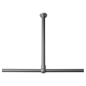 Seallux drążek przysufitowy  (podwieszenie drążka) mat aluminium  276668605