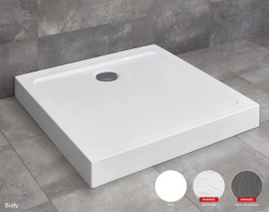 Radaway Doros C Compact 800x800x115mm Stone Antracyt SDRC8080-05-64S