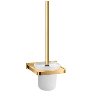 Omnires Darling DA70620GL szczotka do WC, wisząca złota