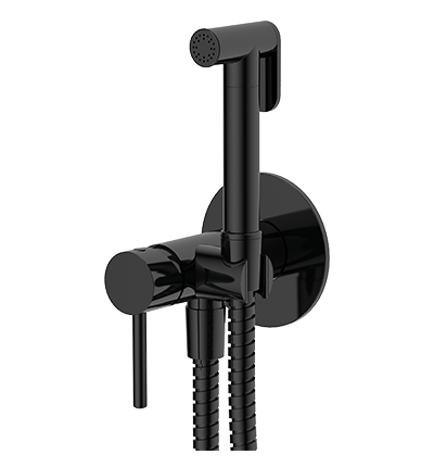 Omnires SYSYBI2BL Y zestaw bidetowy punktowy czarny z baterią.png